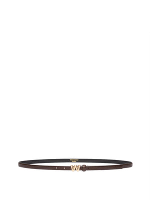 MAXMARA ACCESSORI WEEKEND 1USCITA Cintura Sottile In Pelle Max Mara Weekend - Marrone