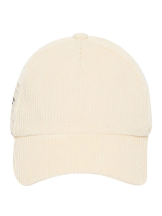 MAXMARA ACCESSORI WEEKEND 1USCITA Cappello MaxMara Baseball In Velluto - Bianco