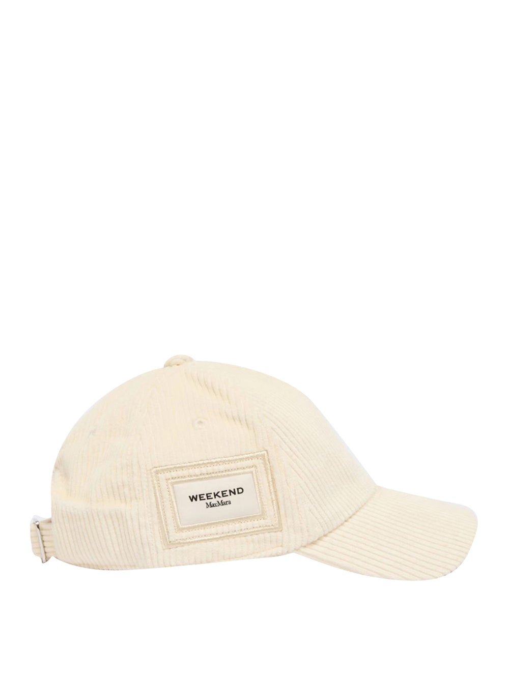 MAXMARA ACCESSORI WEEKEND 1USCITA Cappello MaxMara Baseball In Velluto - Bianco