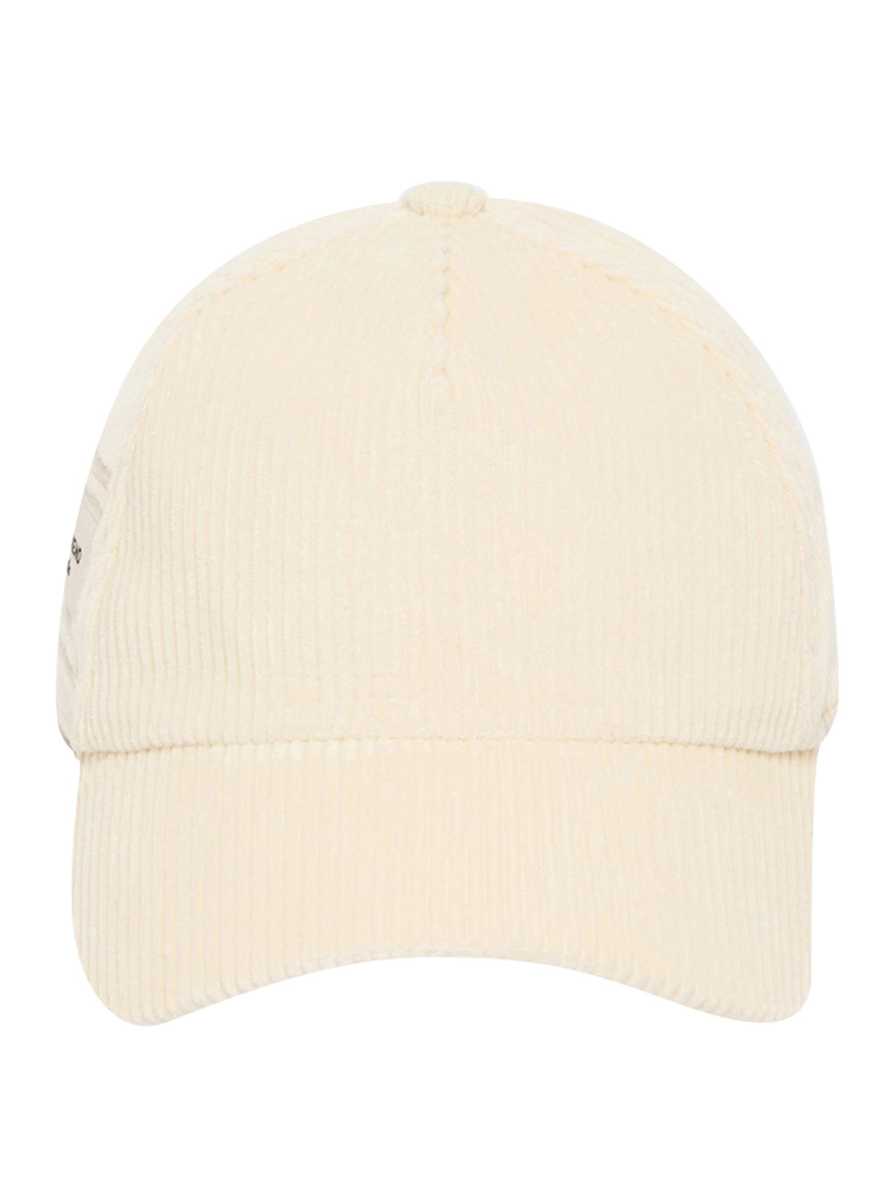 Max Mara Weekend Cappello MaxMara Baseball In Velluto - Bianco
