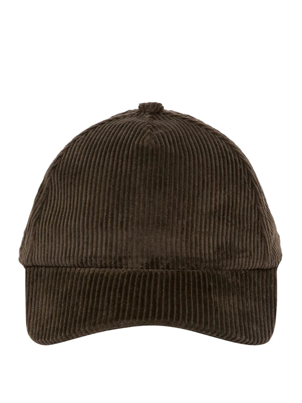 MAXMARA ACCESSORI WEEKEND 1USCITA Cappello MaxMara Baseball In Velluto - Marrone