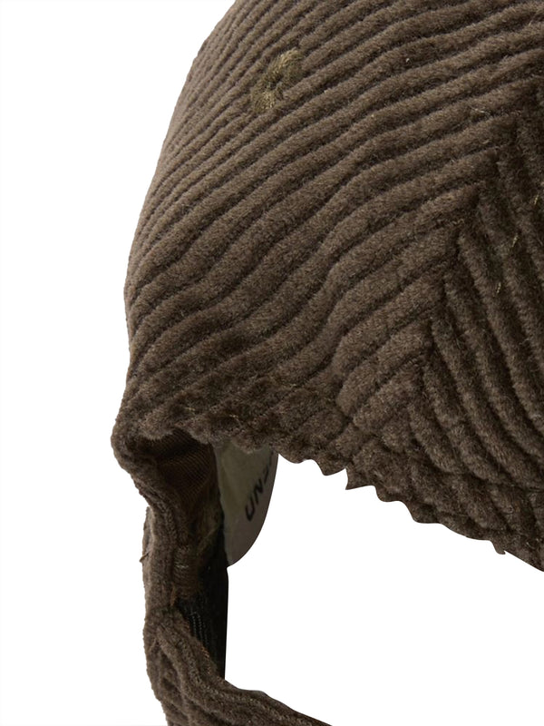 MAXMARA ACCESSORI WEEKEND 1USCITA Cappello MaxMara Baseball In Velluto - Marrone