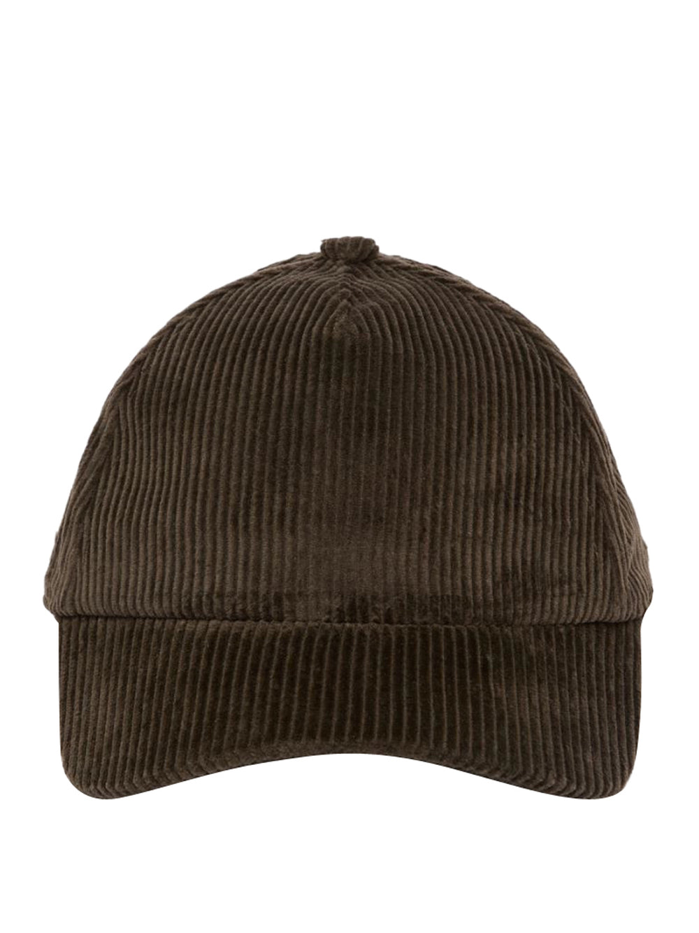 Max Mara Weekend Cappello MaxMara Baseball In Velluto - Marrone