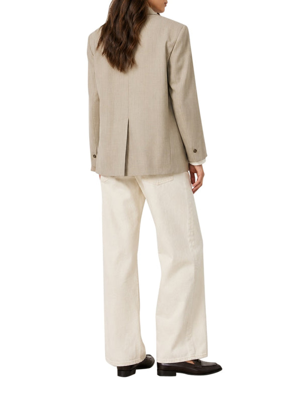 MAXMARA WEEKEND 1USCITA Blazer MaxMara Over In Tela Di Lana - Nocciola