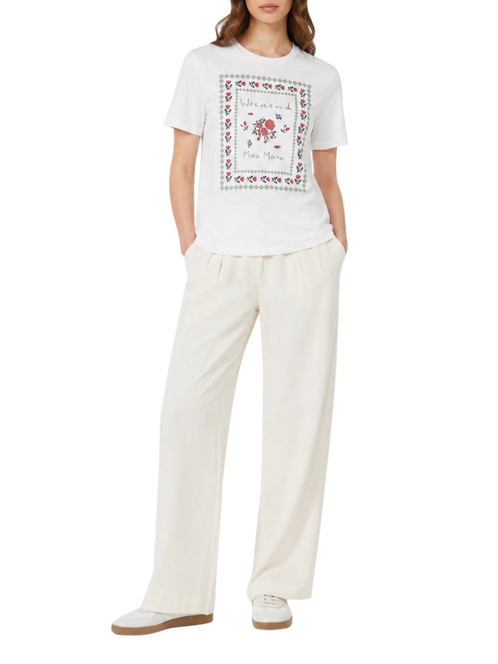 MAXMARA WEEKEND 1USCITA T-Shirt Edison MaxMara - Bianco