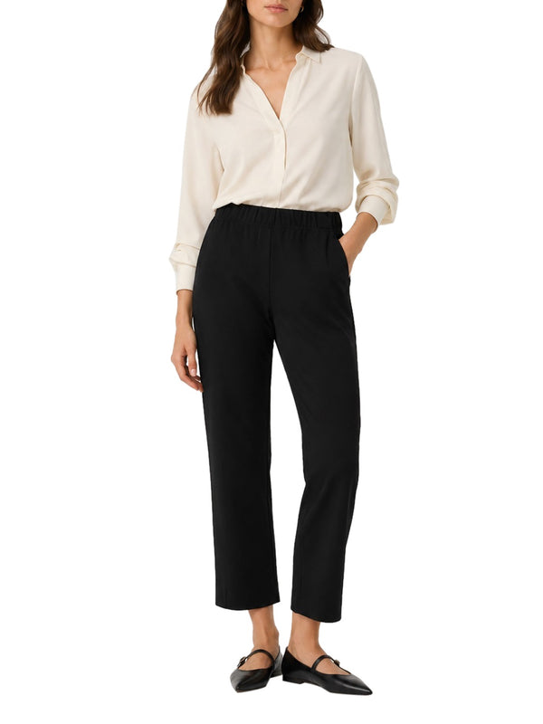 MAXMARA WEEKEND 1USCITA Pantalone MaxMara In Jersey Milano Nero
