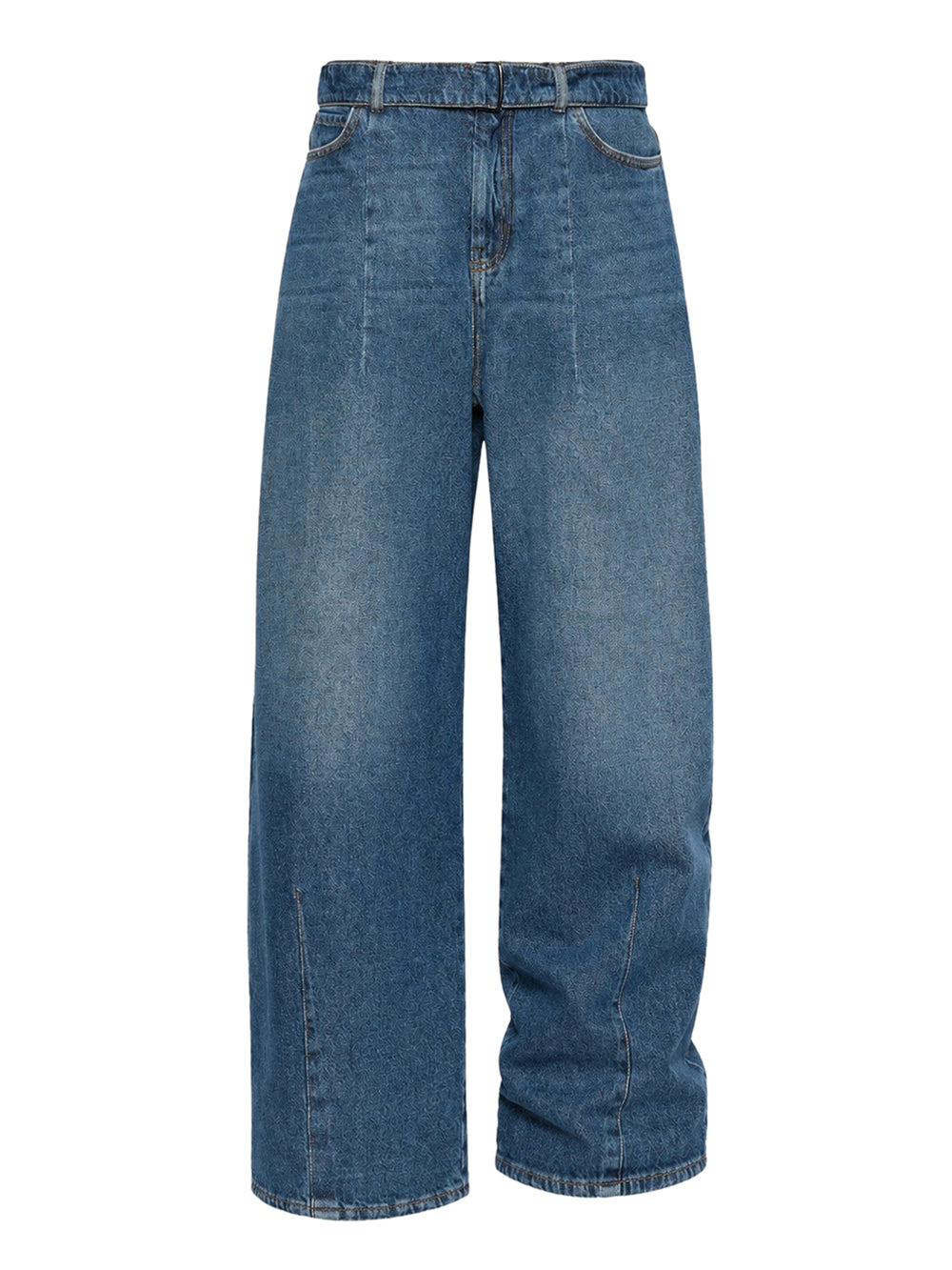 Max Mara Weekend Jeans MaxMara Ampio In Denim Di Cotone - Blu