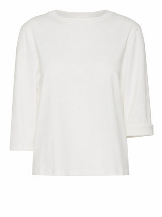 Max Mara Weekend T-Shirt MaxMara In Jersey Di Cotone - Bianco