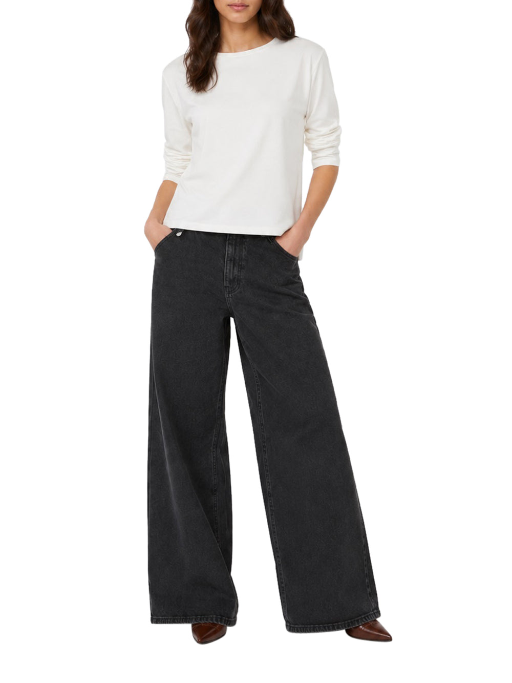 Max Mara Weekend T-Shirt MaxMara In Jersey Di Cotone - Bianco