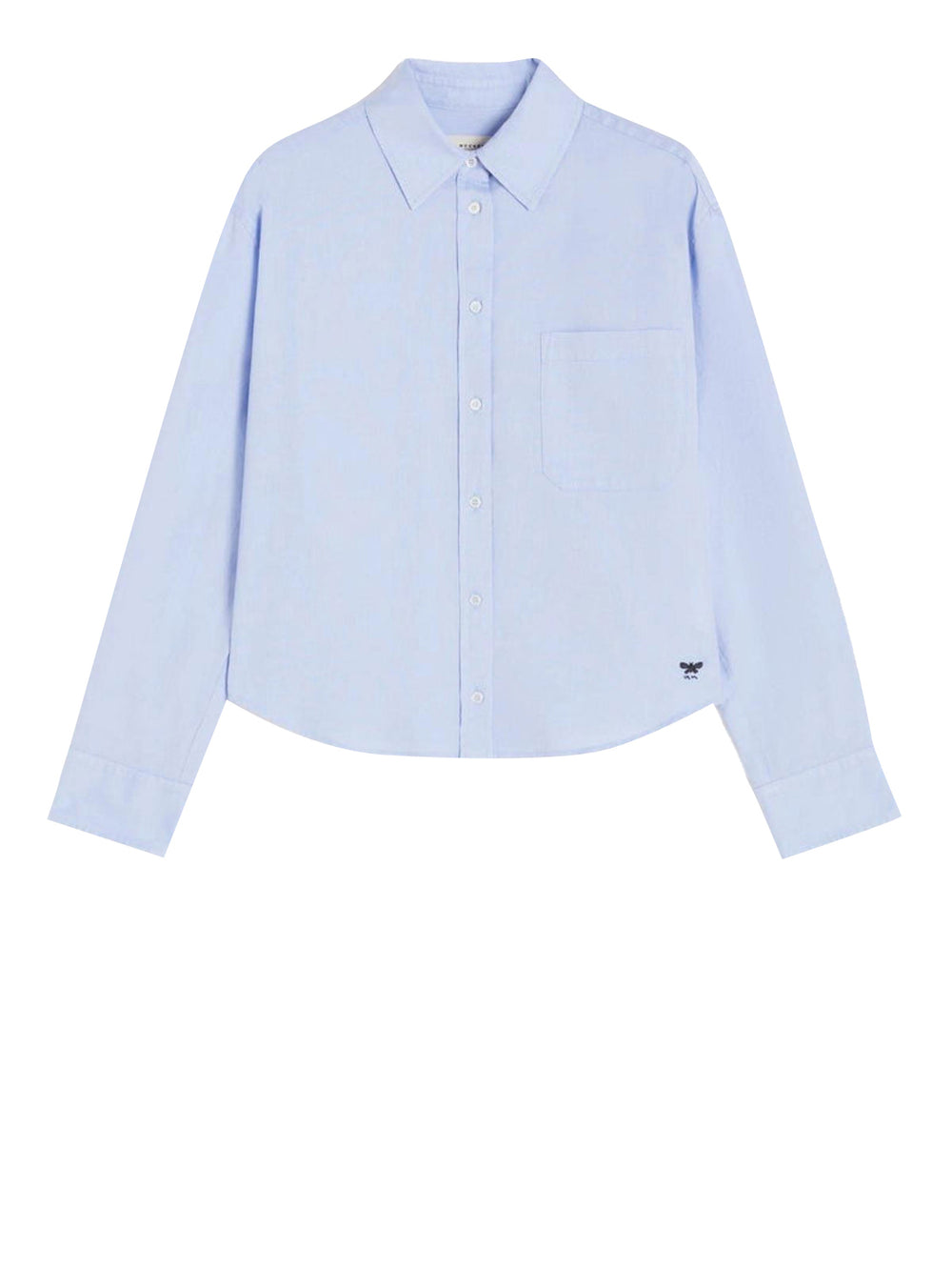 MAXMARA WEEKEND 1USCITA Camicia In Tinta Unita Max Mara Azzurro