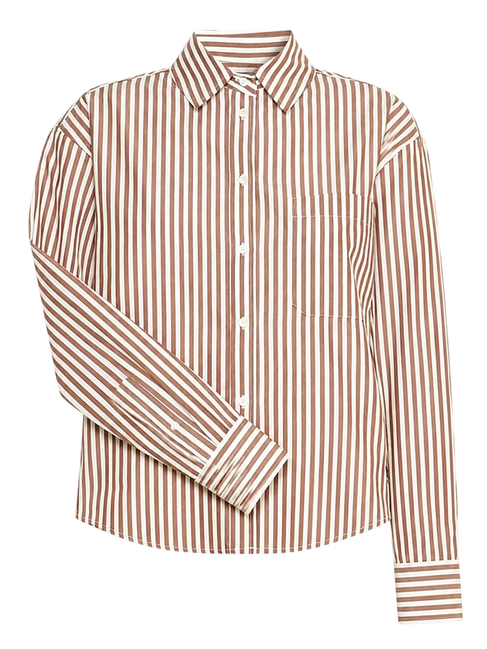 Max Mara Weekend Camicia MaxMara In Popeline Di Cotone - Terracotta