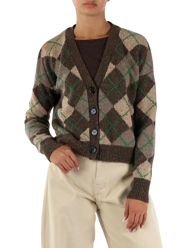 MAXMARA WEEKEND 2USCITA Cardigan Abile In Misto Lana MaxMara Weekend - Sabbia