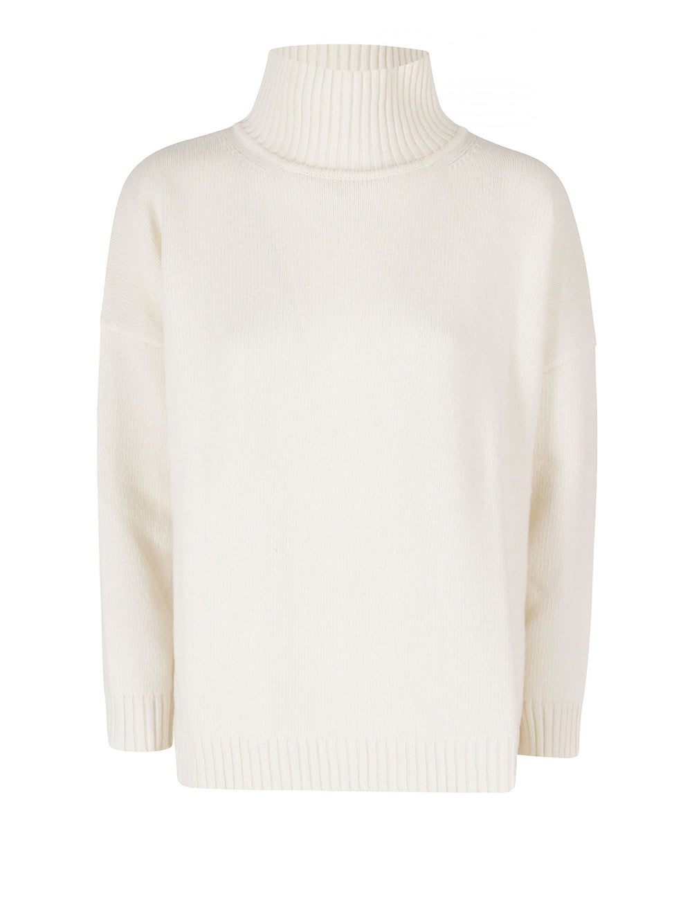 Max Mara Weekend Maglione A Collo Alto In Lana MaxMara Weekend - Avorio