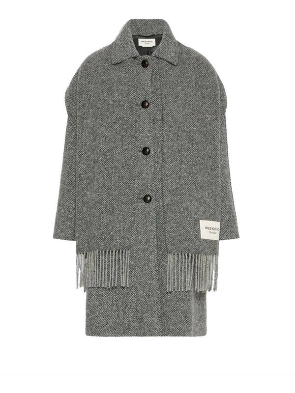 MAXMARA WEEKEND 2USCITA Cappotto Latino Di Lana MaxMara Weekend - Antracite