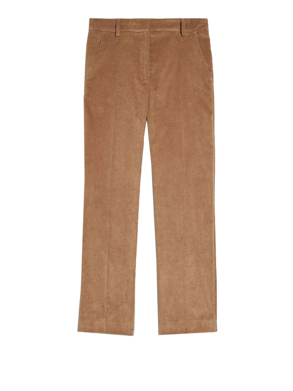 MAXMARA WEEKEND 2USCITA Pantalone Marruca In velluto MaxMara Weekend - Marrone