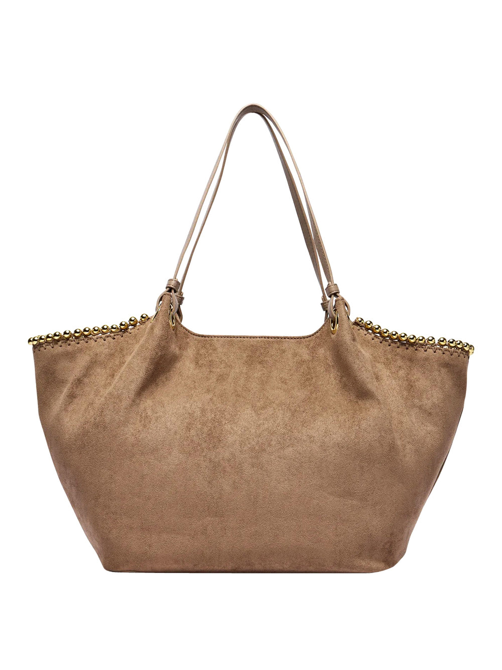 MOSCHINO COLLECTION Borsa A Mano Moschino Logo Frontale Sabbia