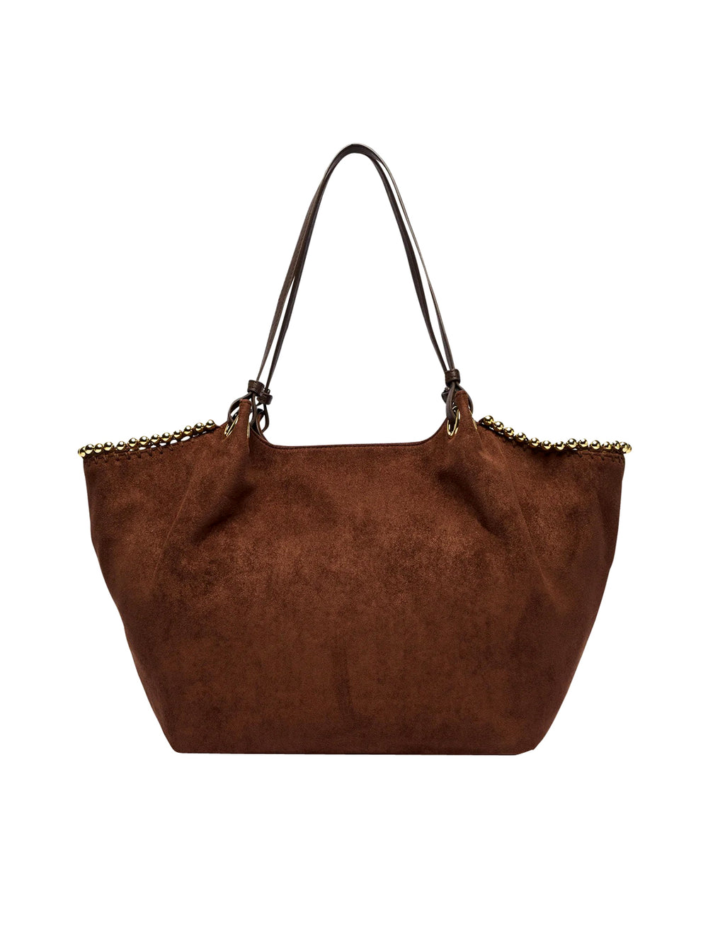 MOSCHINO COLLECTION Borsa A Mano Moschino Logo Frontale Cioccolato