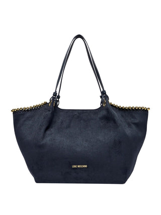 MOSCHINO COLLECTION Borsa A Mano Moschino Logo Frontale Navy