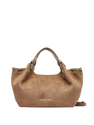 MOSCHINO COLLECTION Borsa A Mano Camoscio Moschino - Beige