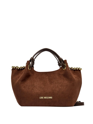 MOSCHINO COLLECTION Borsa A Mano Camoscio Moschino - Marrone
