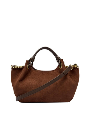 MOSCHINO COLLECTION Borsa A Mano Camoscio Moschino - Marrone