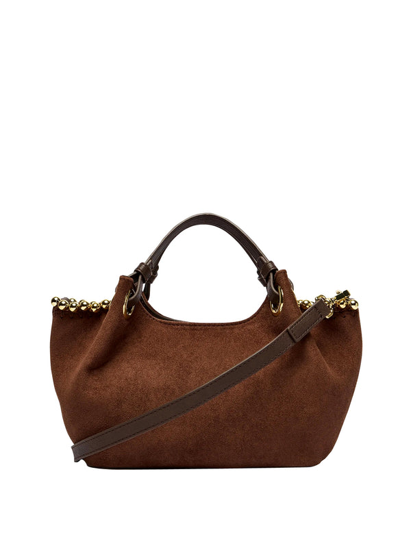 MOSCHINO COLLECTION Borsa A Mano Camoscio Moschino - Marrone