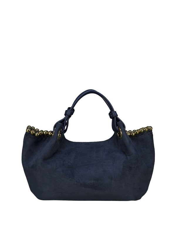 MOSCHINO COLLECTION Borsa A Mano Camoscio Moschino - Blu