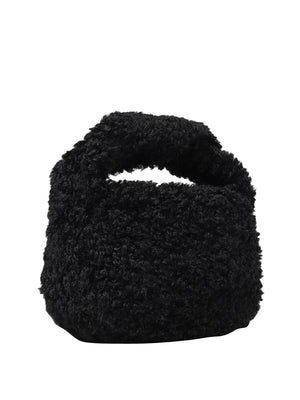 MOSCHINO COLLECTION Borsa A Mano Faux Fur Moschino - Nero