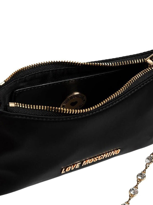 MOSCHINO COLLECTION Borsa Softy Bow Moschino - Nero
