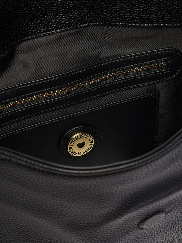 MOSCHINO COLLECTION Borsa Con Charm Moschino - Nero