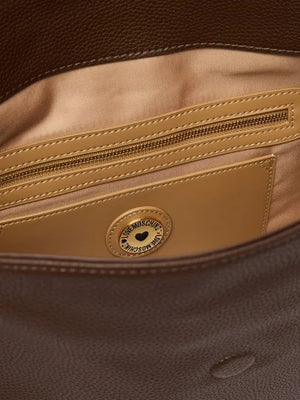 MOSCHINO COLLECTION Borsa Con Charm Moschino - Cioccolato