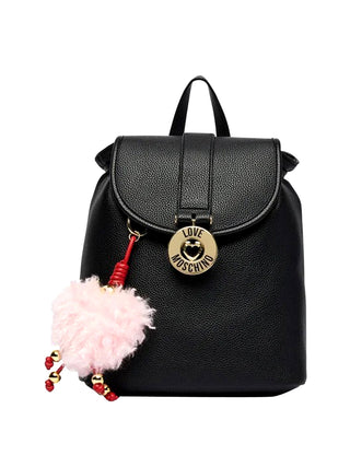 MOSCHINO COLLECTION Zaino Con Charm Moschino - Nero