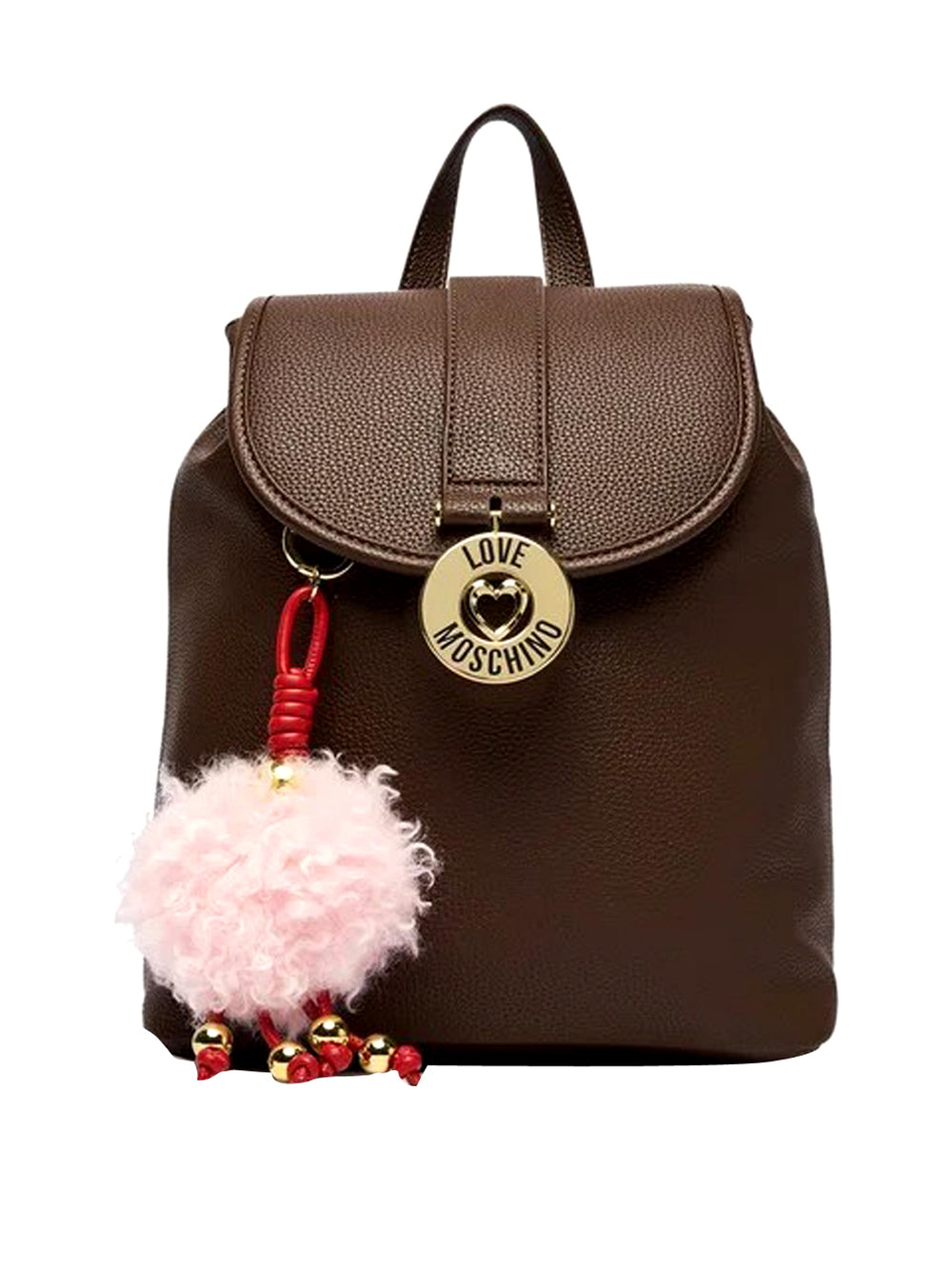 MOSCHINO COLLECTION Zaino Con Charm Moschino - Cioccolato