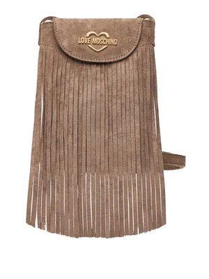 MOSCHINO COLLECTION Borsa Velour Pl Moschino - Beige