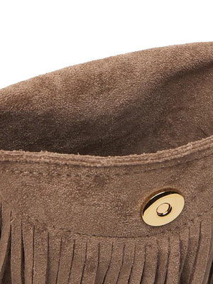 MOSCHINO COLLECTION Borsa Velour Pl Moschino - Beige