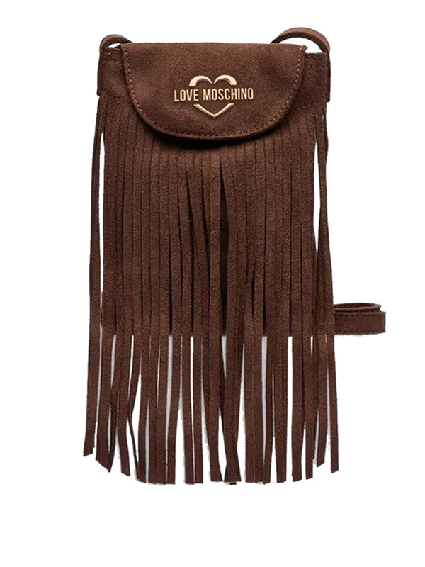 MOSCHINO COLLECTION Borsa Velour Pl Moschino - Cioccolato