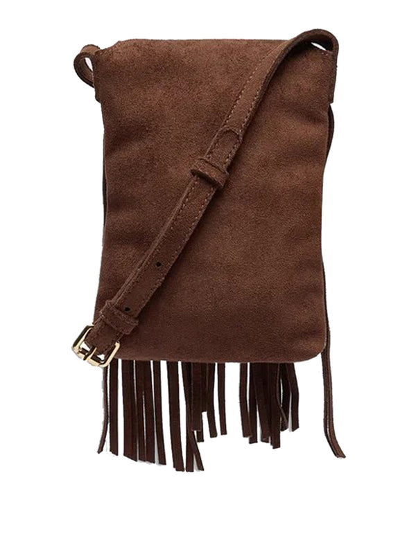 MOSCHINO COLLECTION Borsa Velour Pl Moschino - Cioccolato