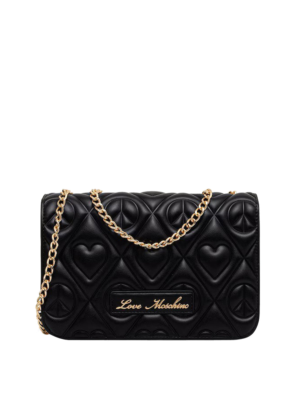 MOSCHINO COLLECTION Borsa A Tracolla JC4262 Embossed Moschino - Nero