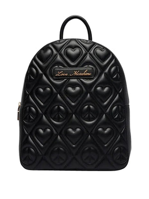MOSCHINO COLLECTION Zaino Embossed Moschino - Nero