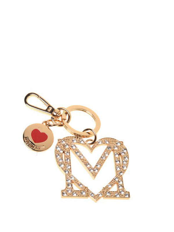 MOSCHINO COLLECTION Portachiavi Moschino In Metallo Oro