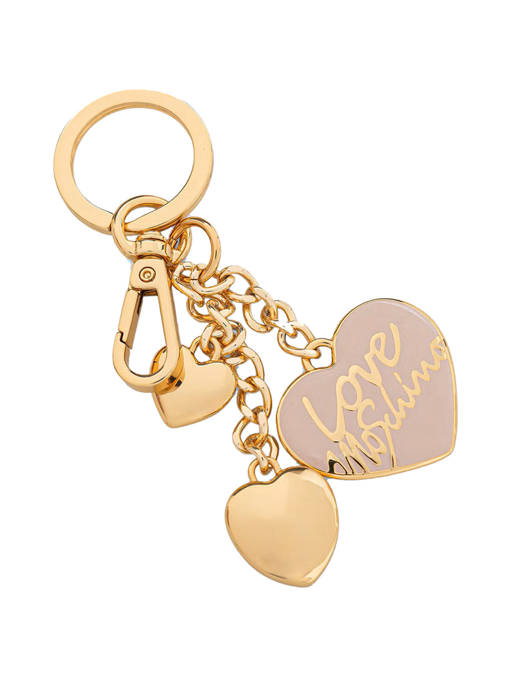 MOSCHINO COLLECTION Portachiavi Moschino da donna in metallo - Oro