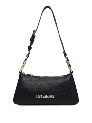 MOSCHINO PRECOLLECTION Borsa A Tracolla Moschino Logo Frontale Nero