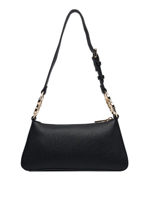 MOSCHINO PRECOLLECTION Borsa A Tracolla Moschino Logo Frontale Nero