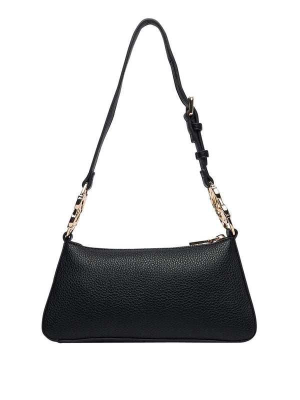MOSCHINO PRECOLLECTION Borsa A Tracolla Moschino Logo Frontale Nero