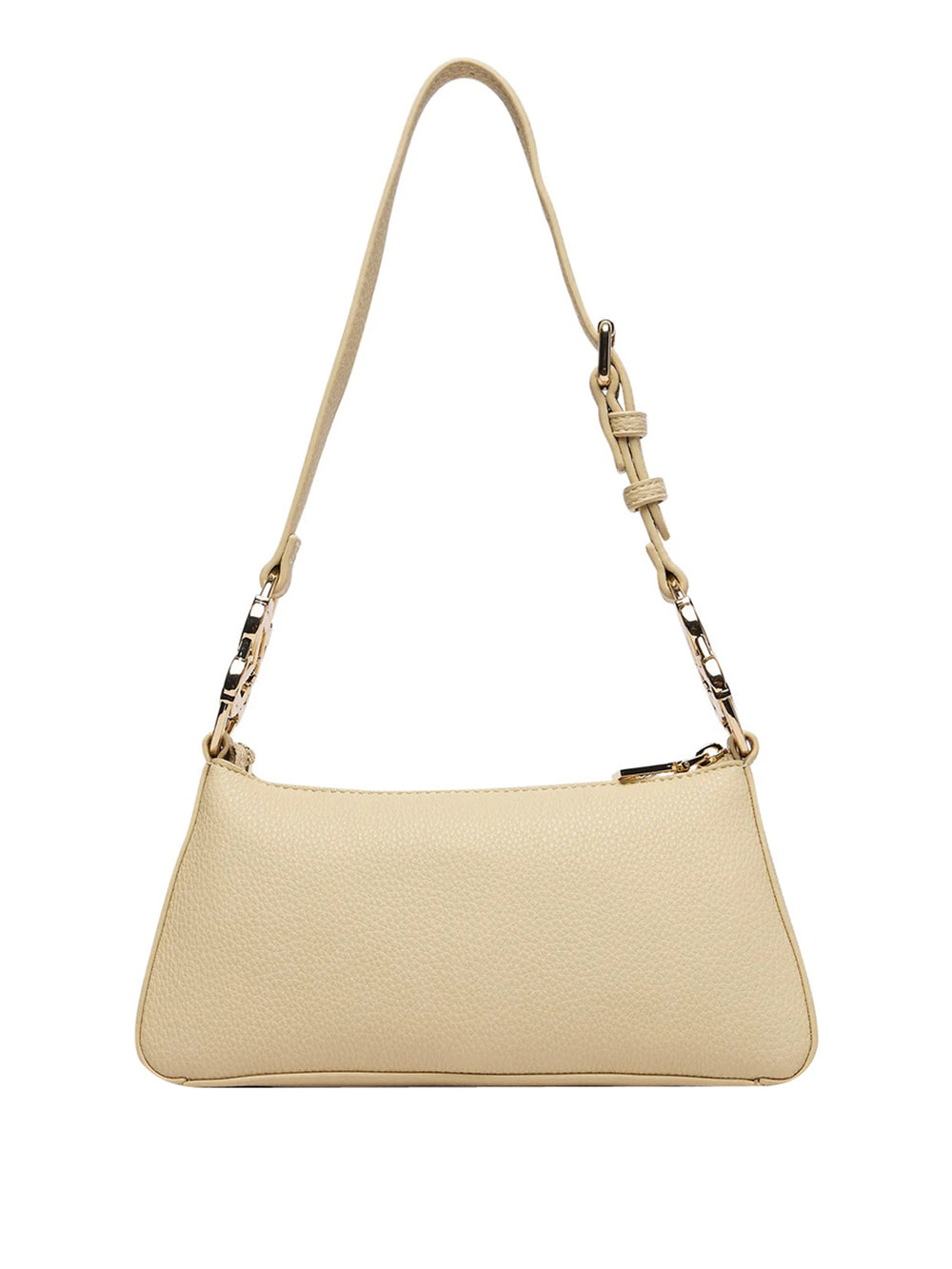 MOSCHINO PRECOLLECTION Borsa A Tracolla Moschino Logo Frontale Burro