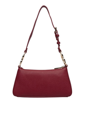 MOSCHINO PRECOLLECTION Borsa A Tracolla Moschino Logo Frontale Vino