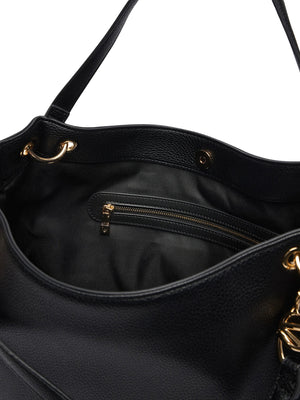 MOSCHINO PRECOLLECTION Moschino Borsa A Mano Logo Frontale Nero
