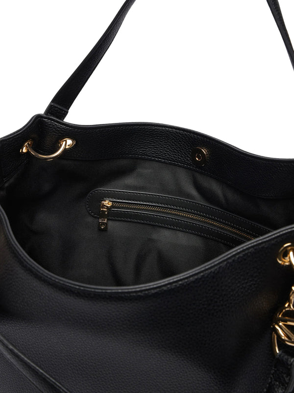 MOSCHINO PRECOLLECTION Moschino Borsa A Mano Logo Frontale Nero