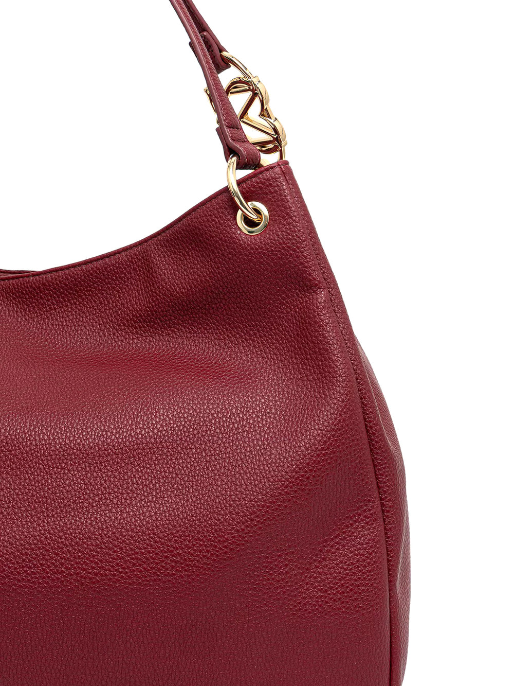 MOSCHINO PRECOLLECTION Moschino Borsa A Mano Logo Frontale Vino