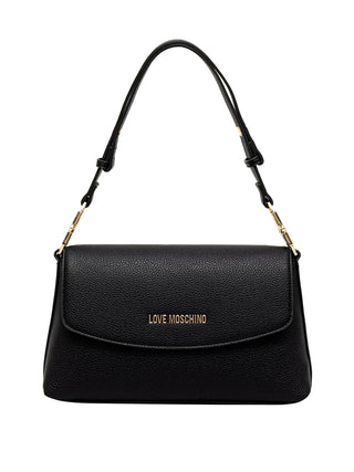 MOSCHINO PRECOLLECTION Borsa A Mano Moschino Logo Frontale Nero